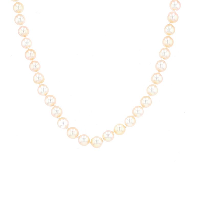 Collier de perles sautoir or jaune 40.86g Comme neuf -  reconditionné disponible sur Gemme Les Bijoux